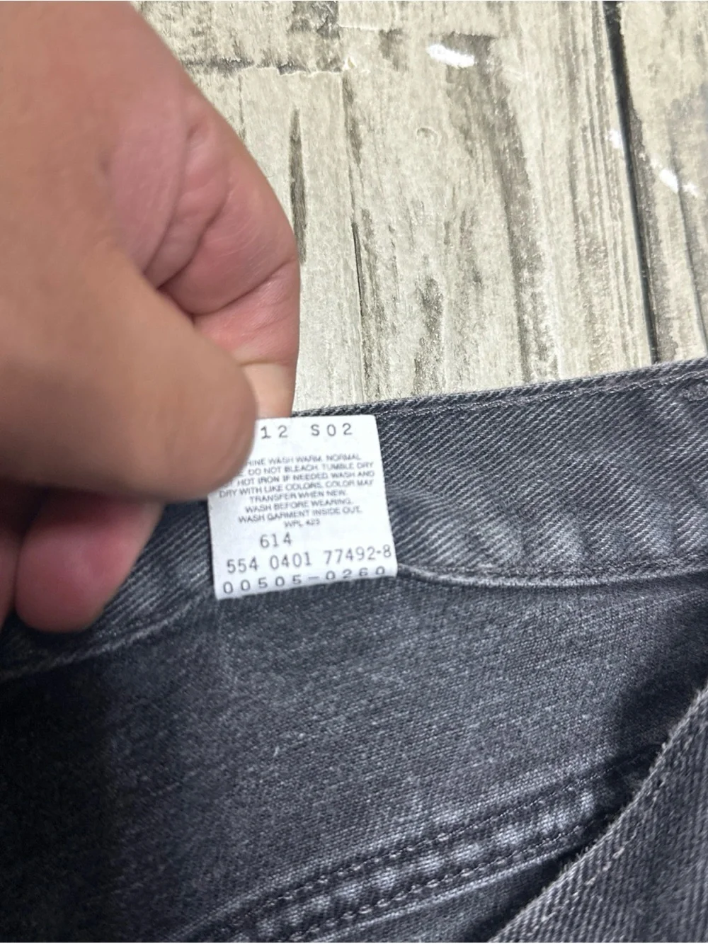 Levis classic black